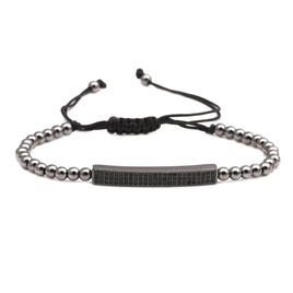 Copper Fashion bolso cesta bracelet  Alloy black zirconium  Fine Jewelry NHYL0605Alloy black zirconiumpicture12